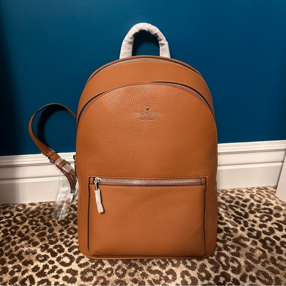 Brand New- Kate Spade- Lena Double Zip Large Dome Backpack